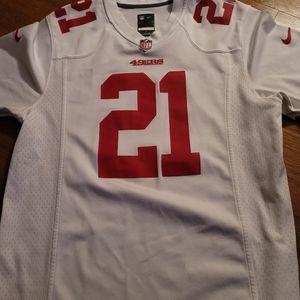 49ers Frank Gore White Jersey
